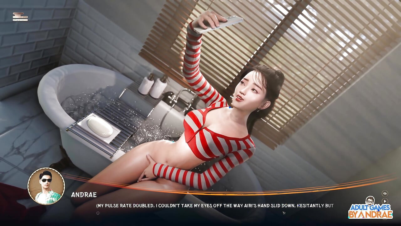 Yokai: Lust Secret Gameplay Part 1 - Airi Caught Fingering Herself in the Bathroom