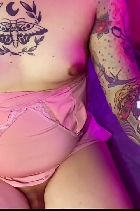 Hot trans woman Emma Ink smears whipped cream on her neighbor's nice black dick and gets milk in her mouth