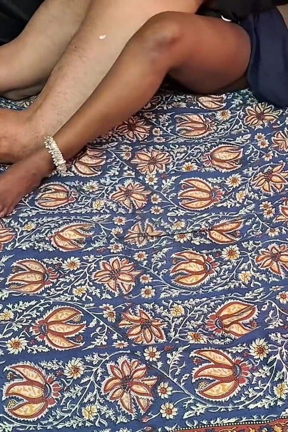 Indian Bhabhi Fucks with Husband and Stepbrother