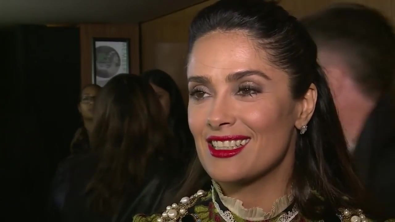 Salma Hayek face