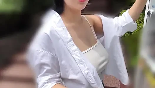 Part 1 [No Bra Vlog] I tried to make her cum with just her mouth. Vol.1