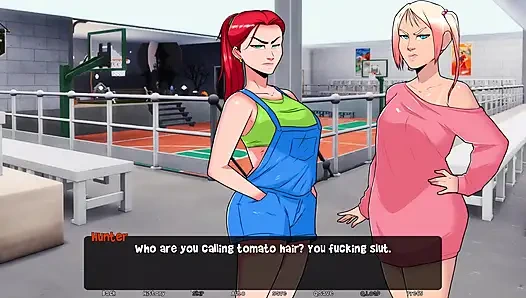 Dawn of Malice: college girl is giving handjob ep 4