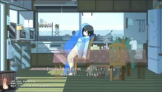 Хентай игра - жена с огромными сиськами принимает грубый секс в доме