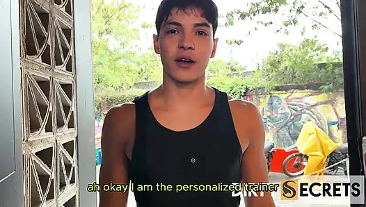 Suamiku yang cemburuan nggak mau aku keluar rumah dan bayar aku untuk jadi pelatih pribadi dan aku akhirnya ngentot sama dia