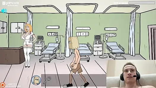 FuckerMen Hospital - Big Tits Nurse Sucks My Huge Cock  Adult Game Playthrough