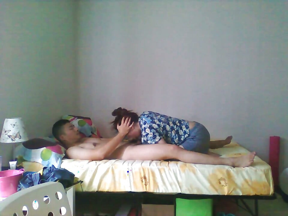 Submissive Teen Chinese Slut Sucks My Dick and Swallows My Cum