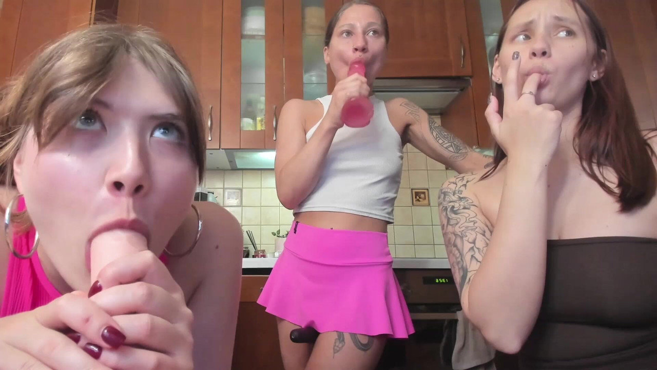Do you want to suck your cocks deeply and take them deep into your throat?