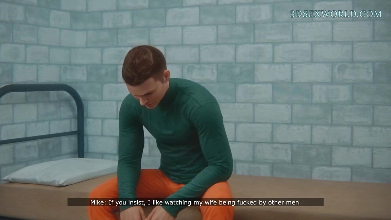 Soția înaltă infidelă ar face orice pentru a-și salva soțul din închisoare (anime 3D)