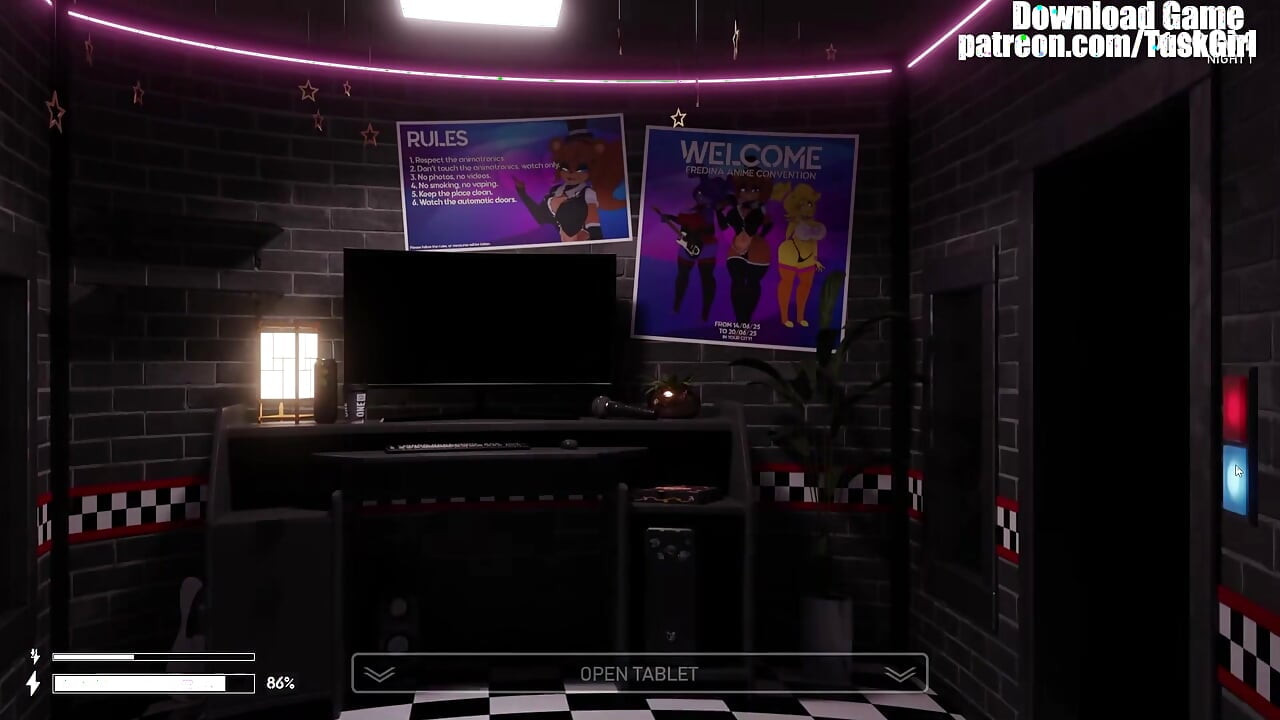 Five Nights In Anime 3D Futa Dlc Shemale Part 02 Sex Parody Porn Game