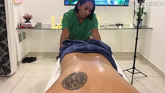 Underestimated Pleasure - Gorgeous Latina Gives a Special Happy Ending Massage