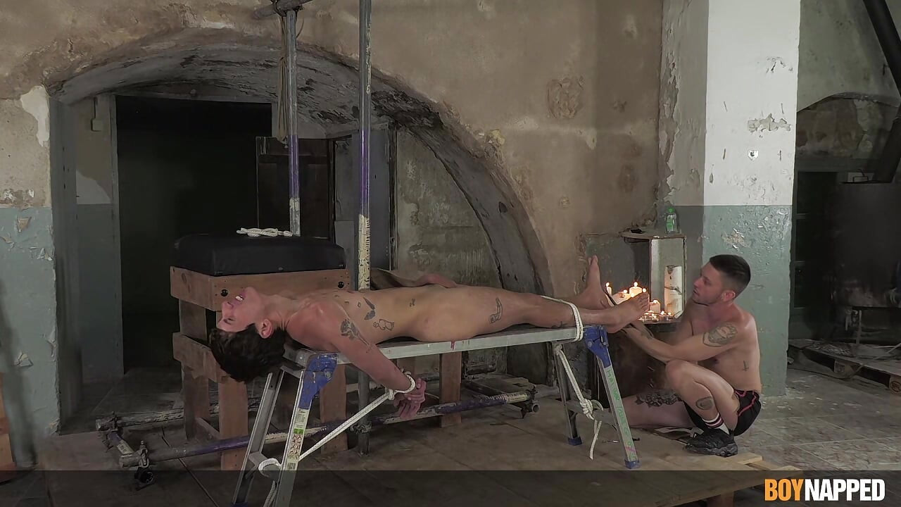 Boynapped - Luca Zavat And Xavier Sibley Part 1 Foot Worship And Blowjob