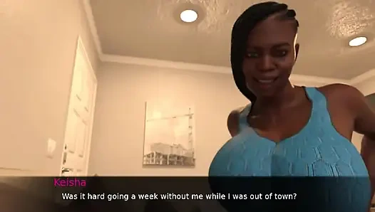 Keisha - черная милфа