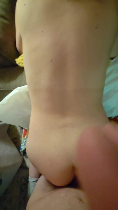 Fucked from behind and filled with cum | Clip 1