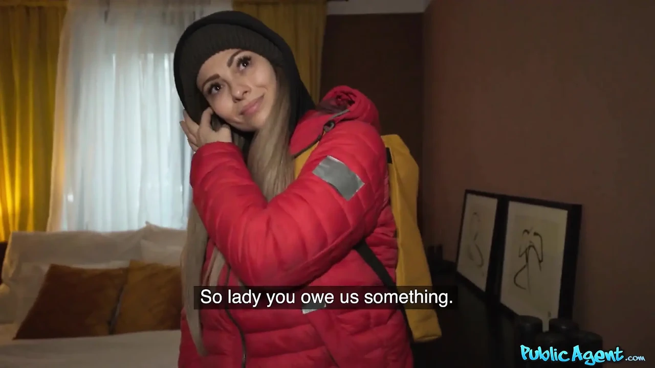 Public Agent - Big Tits Thicc Dominno Gets Fucked in Hotel Room