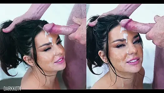 Maddie Wren Schlampiger Blowjob Mit Jonni Darkko