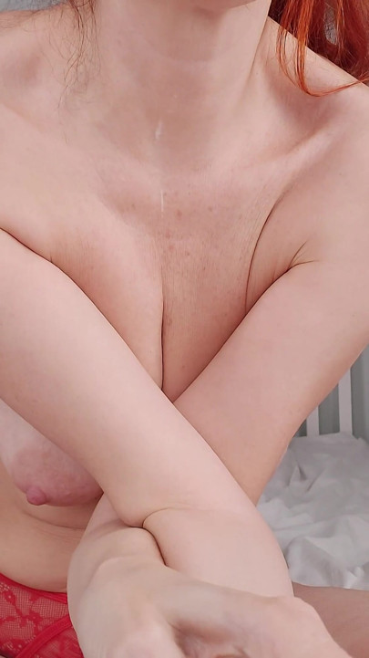 Playing with Tits, Playing with Nipples, Saggy Tits Kneading,boob Massage