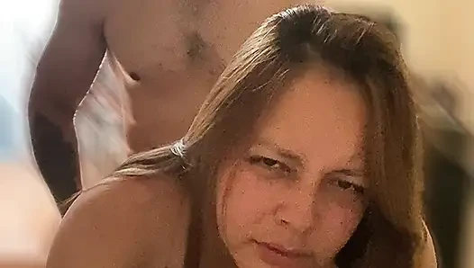 Angy likes to record herself from the front while they are putting their cock inside her pussy