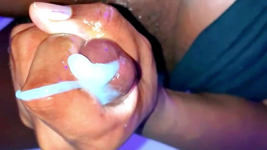 I can't believe he did this! Big black gay big dick amateur BBC cum load 4