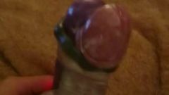 magic wand and dildo cum