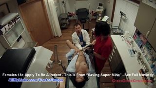 Super heroína, pequena Mina precisa ser salva, por dr. Tampa enfermeira amo
