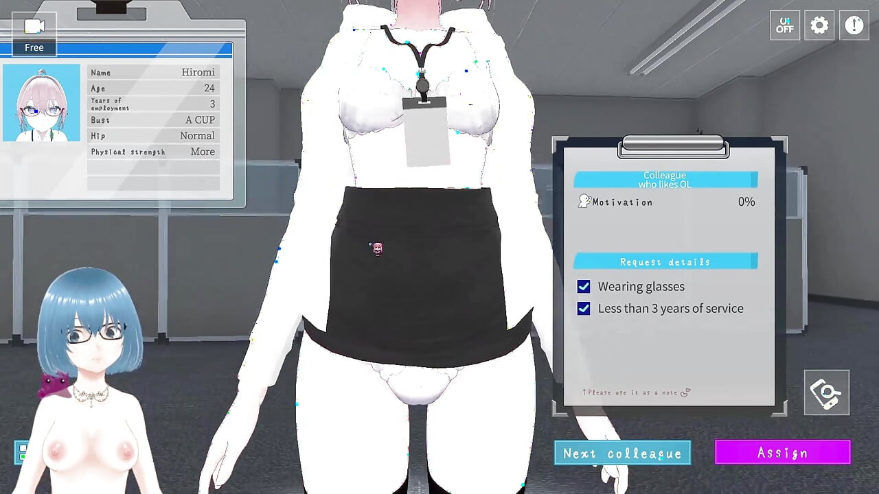 Mari mulai mengelola Departemen Bantuan Seksual! Gameplay demo 2