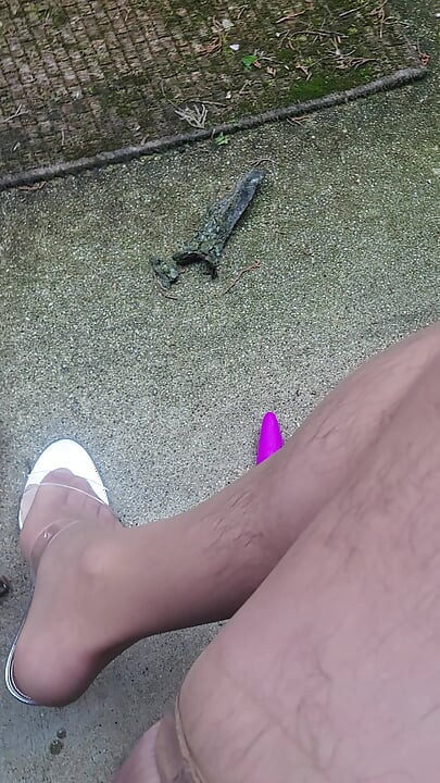 Cumming on My Pretty Nylon Feet