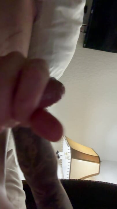 After inserting I leak sticky cumm