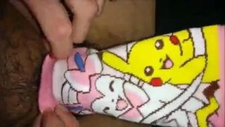 Sylveon gets a face full of cum