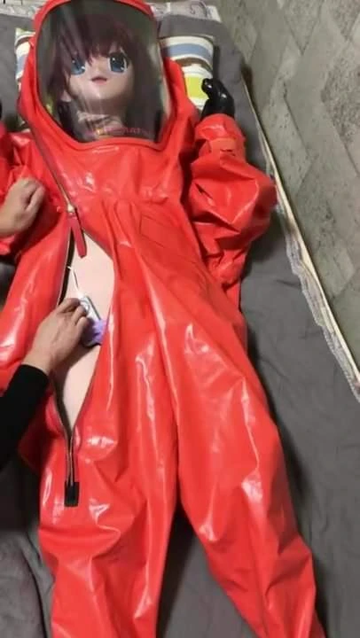 kigurumi in hazmat suit