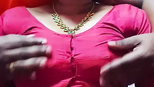 Horny Aunty Seduced Her Boyfriend With Her Boobs
