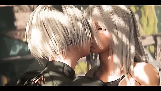 Nier Automata - Yorha 2B Retribution Sex Protocol (Animation with Sound)