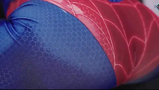 Spider Woman and Her Wet Needy Spider Holes. Thor's Hammer Cream