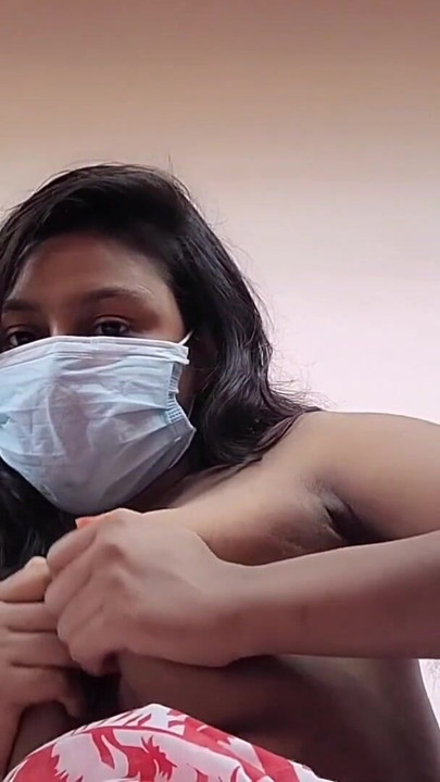 Viral sexy video of a Bangladeshi woman getting scolded by her stepbrother after showing him her saree look. | Clip 1