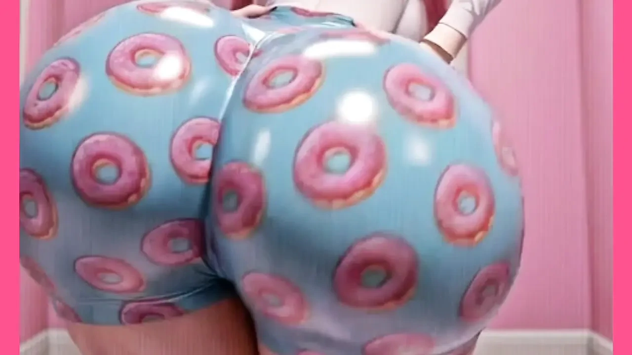 Redhead slut super big ass animation