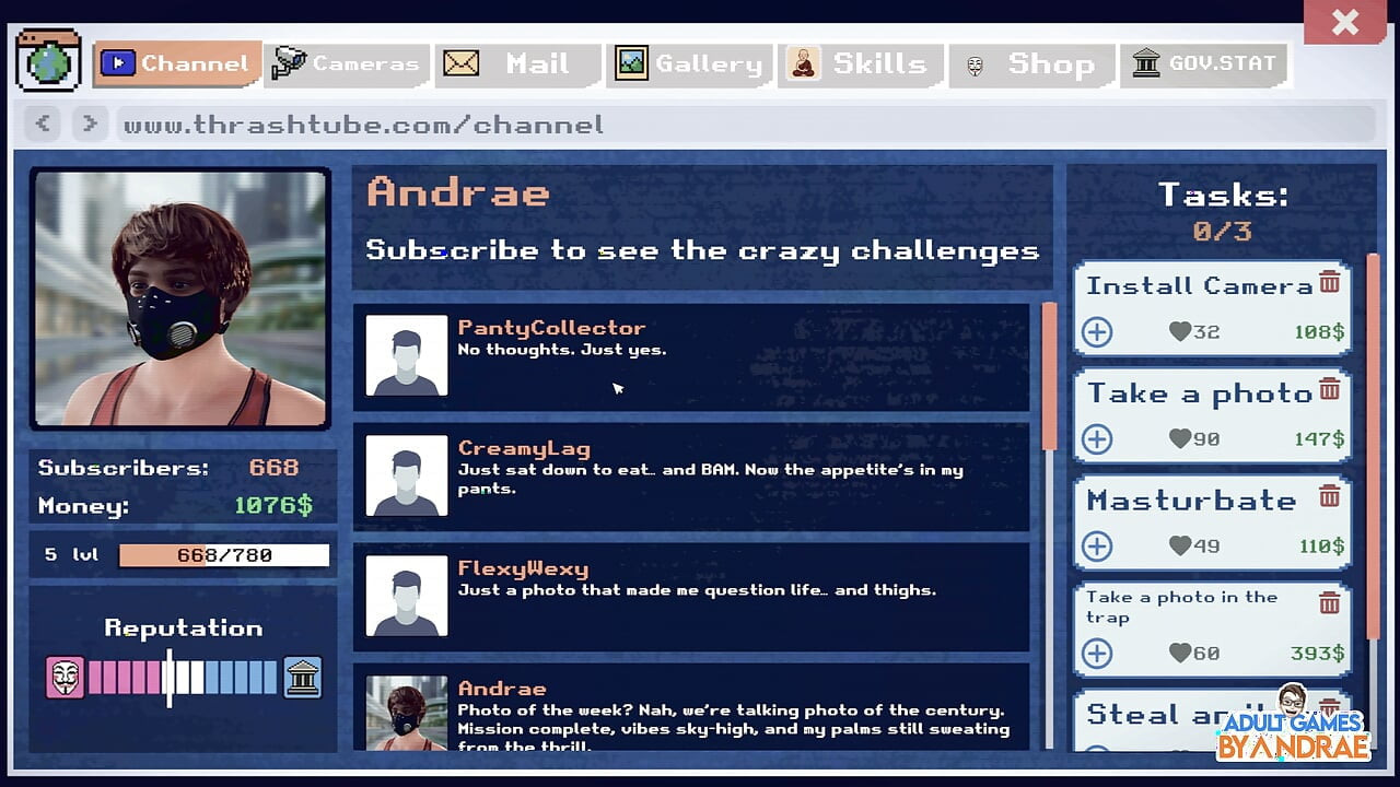 Ep4: Camila's Garden Workout - My Sexy Neighbor 2 (παιχνίδι)