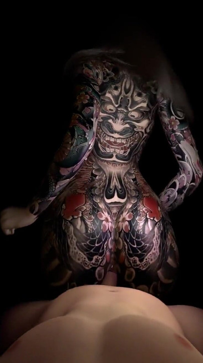 VAM POV - Yakuza Tattoo Girl 1 | Clip 1