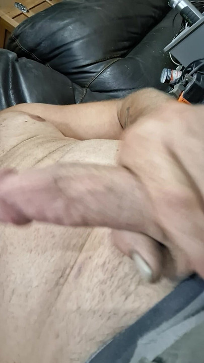 Stroking before tagging the wife