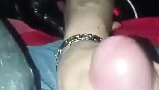 We almost got caught, jerking off in public!