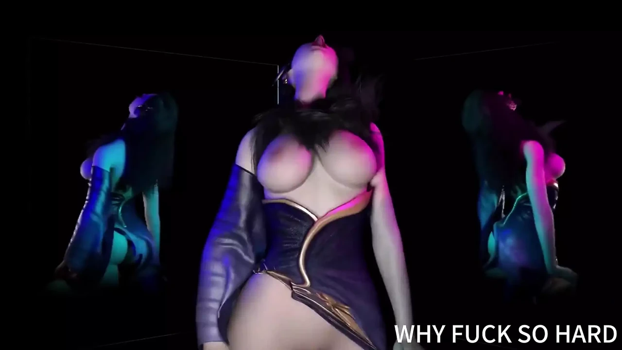 3D Horny Slut Asian Whore Cheating with Big Cock