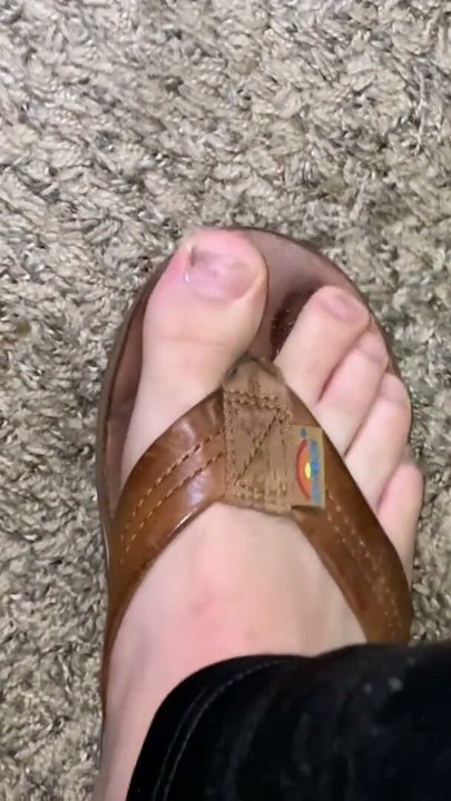 Cumming On My Rainbow Sandals | Clip 1