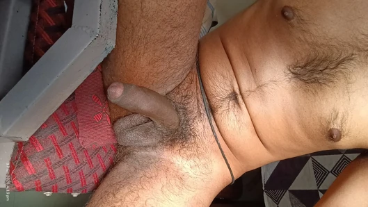 Hot shooting play in solo boy in alone bed room lovely hansome bro