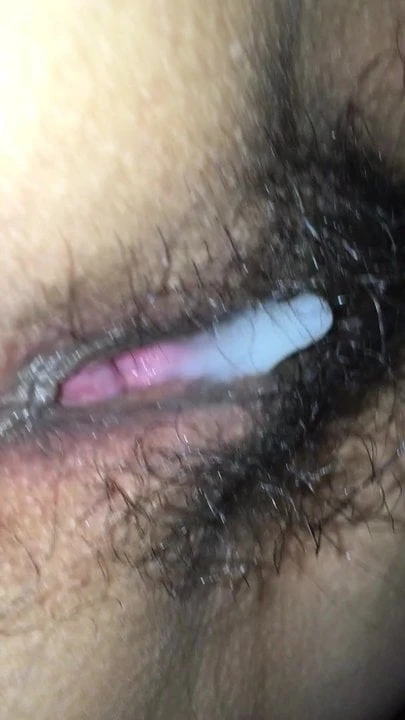 アナルプラグのまま中出し