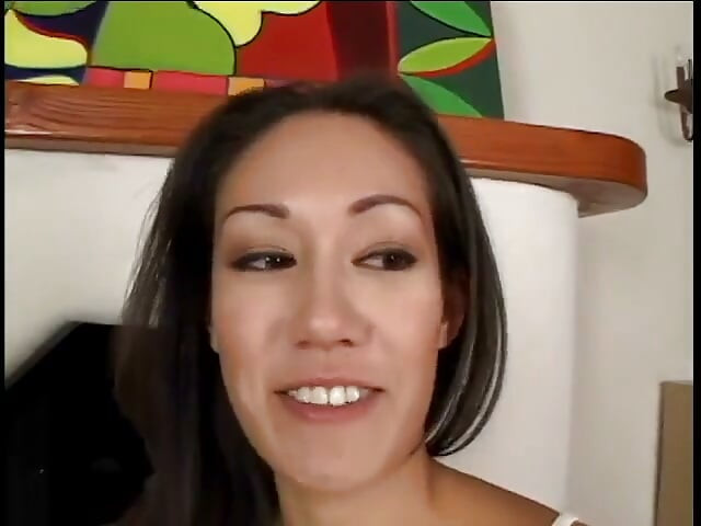 Cute sucking horny stud huge dick after rubbing her pussy
