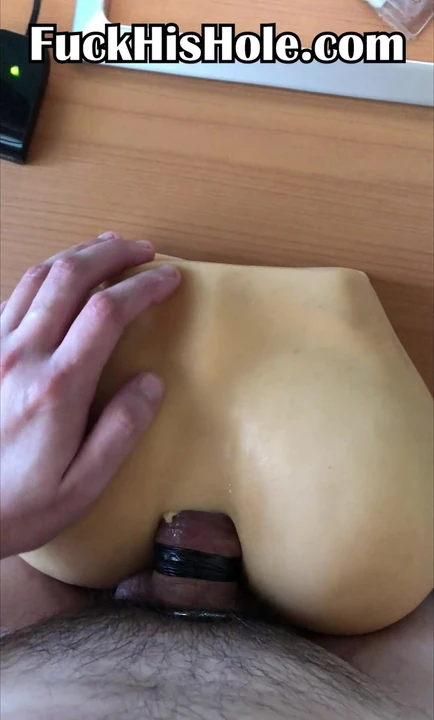 Fuck my ass with a toy and cum