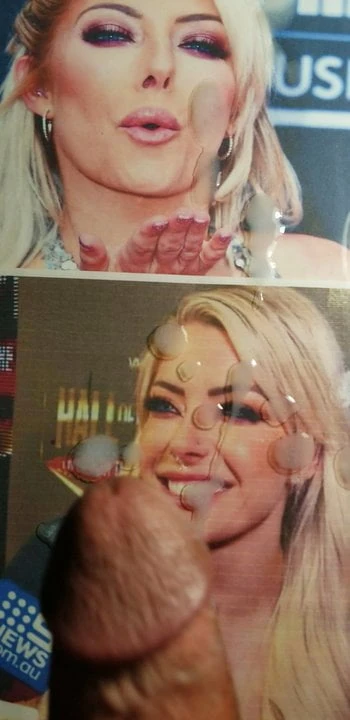 Alexa Bliss Cum Tribute 73