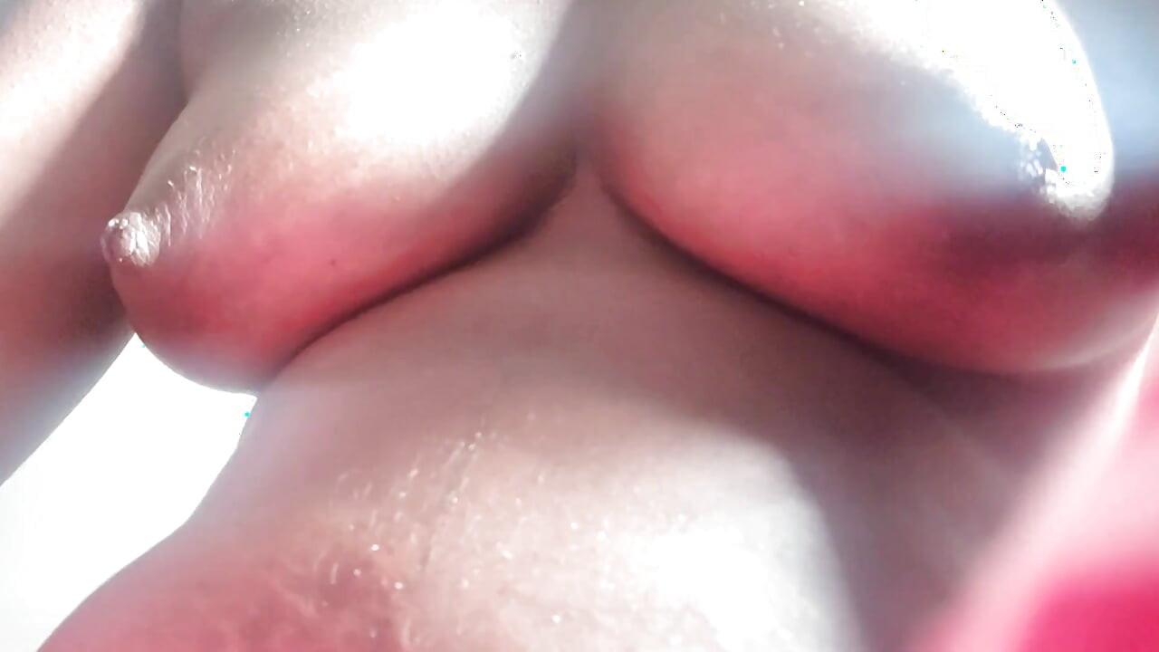 Massaging My Small Tits