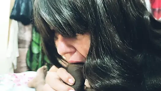 Hot Milf used her chance to be with a bbc man