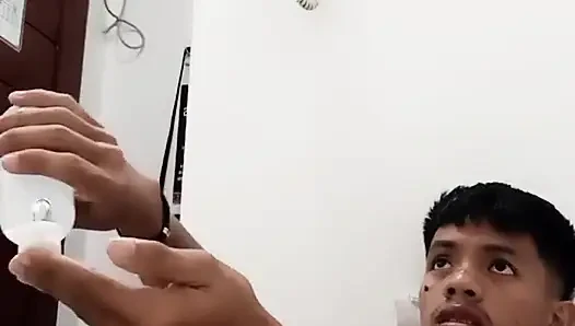 Stepdaddy’s Hot Twink Jerks off While Begging for Cum