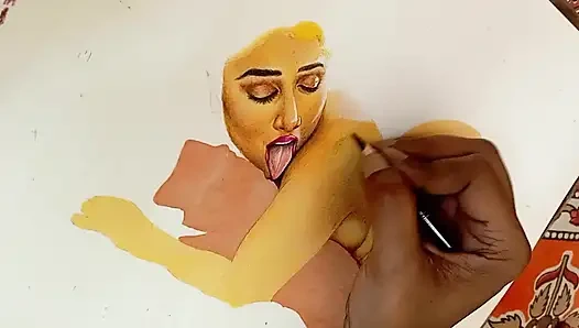 Stunningly beautiful desi indian woman fucking husband's friend when no one is at home