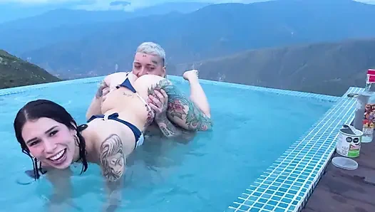 Tinder-Date Endet Im Freien Sex Mit Dem Chicamocha Canyon Im Hintergrund